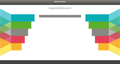 Desktop Screenshot of bulgarianhistory.com
